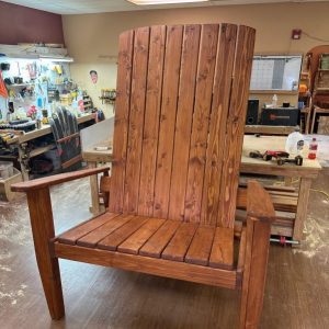Customizable XXL 3/4 STAINED Bench - 84” x 64"