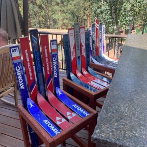 Customizable Ski Bar Stools - Set of 4