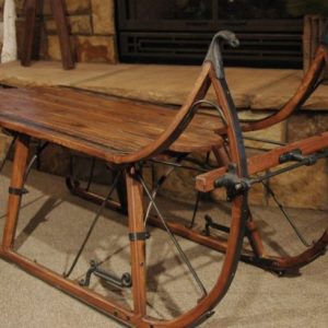 SOLD OUT Until Summer 202- Vintage Sleigh Coffee Table