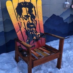 Freddie Mercury Tribute Ski Chair