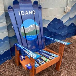 Pick your Favorite State Themed Chair - Idaho shown