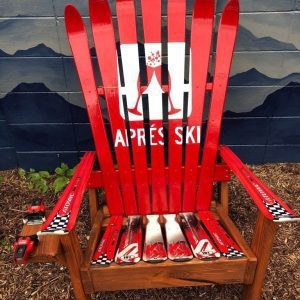 Aprés Ski Adirondack Ski Chair