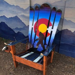 Sasquatch Colorado Flag Hybrid Chair