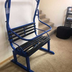 2-Person Ski Bench from Beaver Creek Ski Resort - Last One