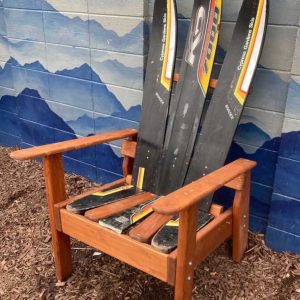 Sentimental Waterski Chair - from your old skis
