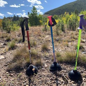 Ski Pole Plunger - Set of 3
