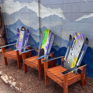 Set of 3 - Alpine Hybrid Chairs (pick your colors)